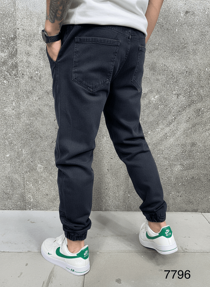 JEANS JOGGING GRIS B7796 - ZG PREMIUM