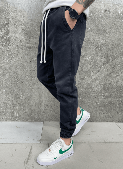 JEANS JOGGING GRIS B7796 - ZG PREMIUM