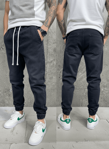 JEANS JOGGING GRIS B7796 - ZG PREMIUM