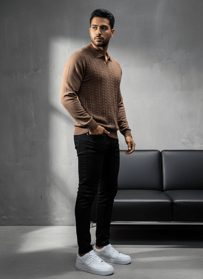 POLO TRIICOTE MARON 4023 - ZG PREMIUM