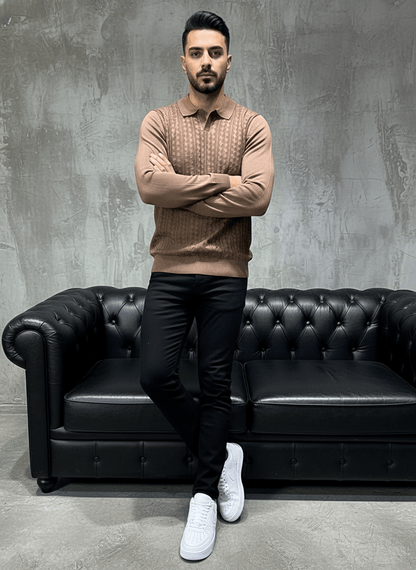 POLO TRIICOTE MARON 4023 - ZG PREMIUM