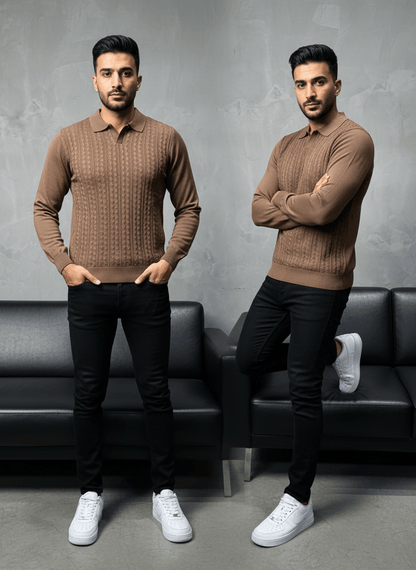 POLO TRIICOTE MARON 4023 - ZG PREMIUM