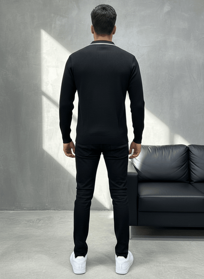 POLO TRIICOTE NOIRE 4004 - ZG PREMIUM