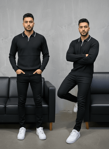 POLO TRIICOTE NOIRE 4004 - ZG PREMIUM