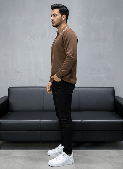 POLO TRIICOTE MARON 4004 - ZG PREMIUM