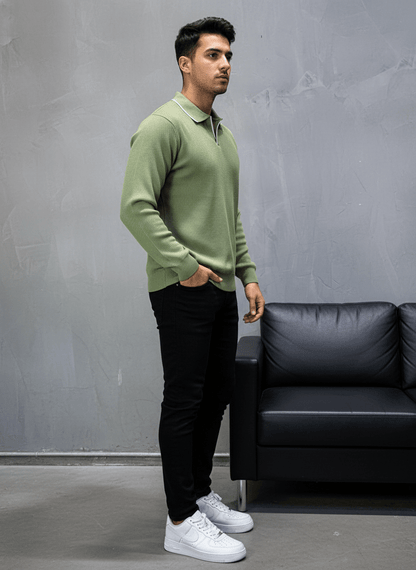 POLO TRIICOTE VERT 4004 - ZG PREMIUM