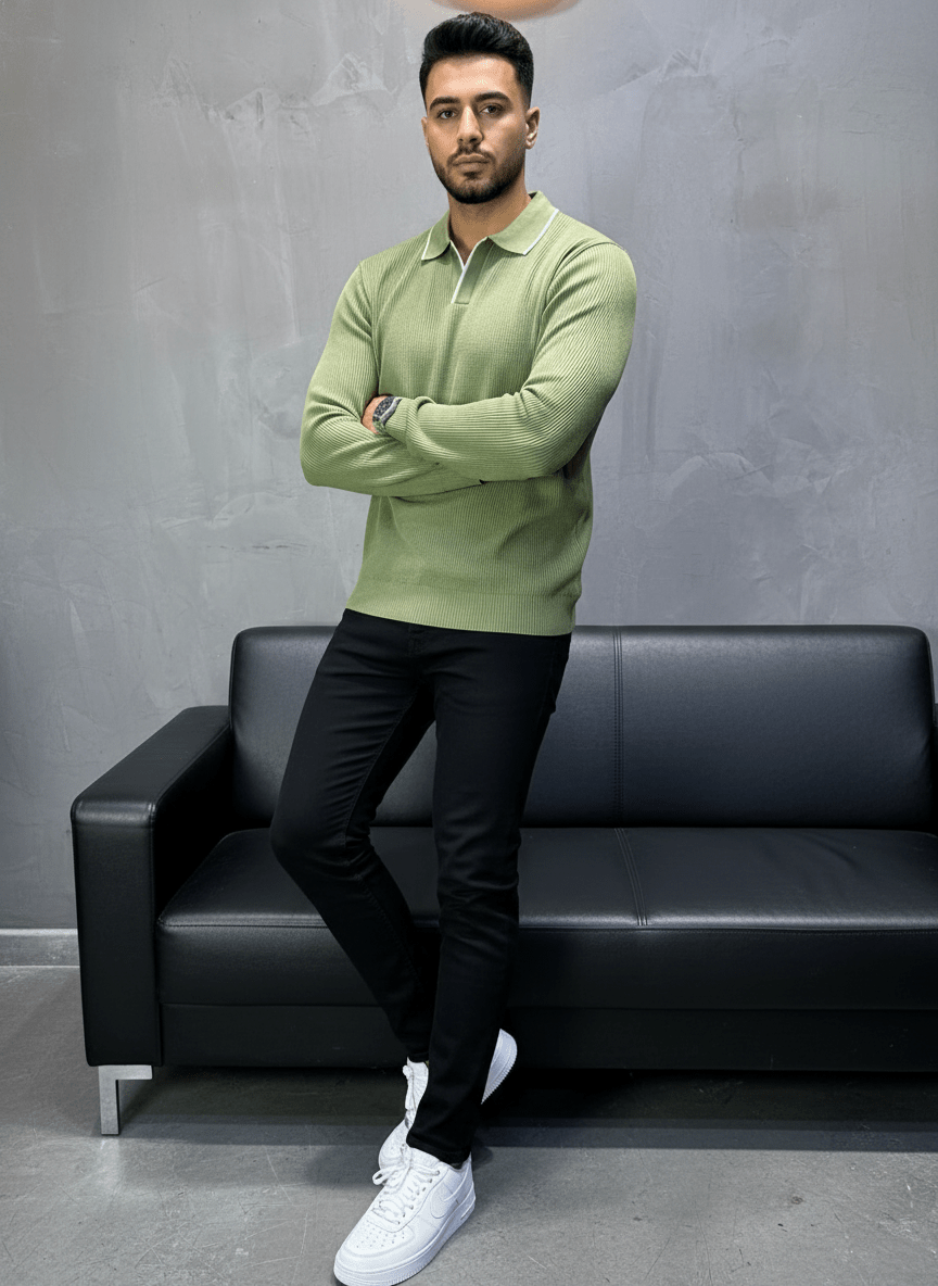 POLO TRIICOTE VERT 4004 - ZG PREMIUM