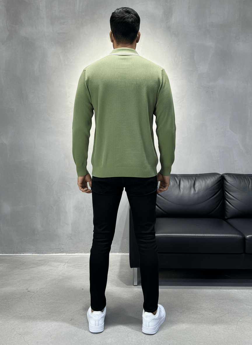 POLO TRIICOTE VERT 4004 - ZG PREMIUM