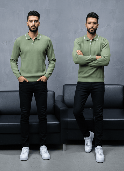 POLO TRIICOTE VERT 4004 - ZG PREMIUM