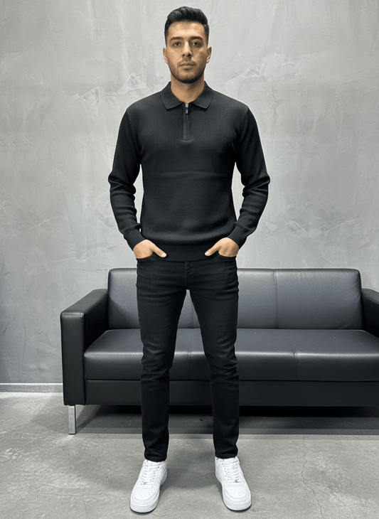 POLO TRIICOTE NOIRE 4100 - ZG PREMIUM