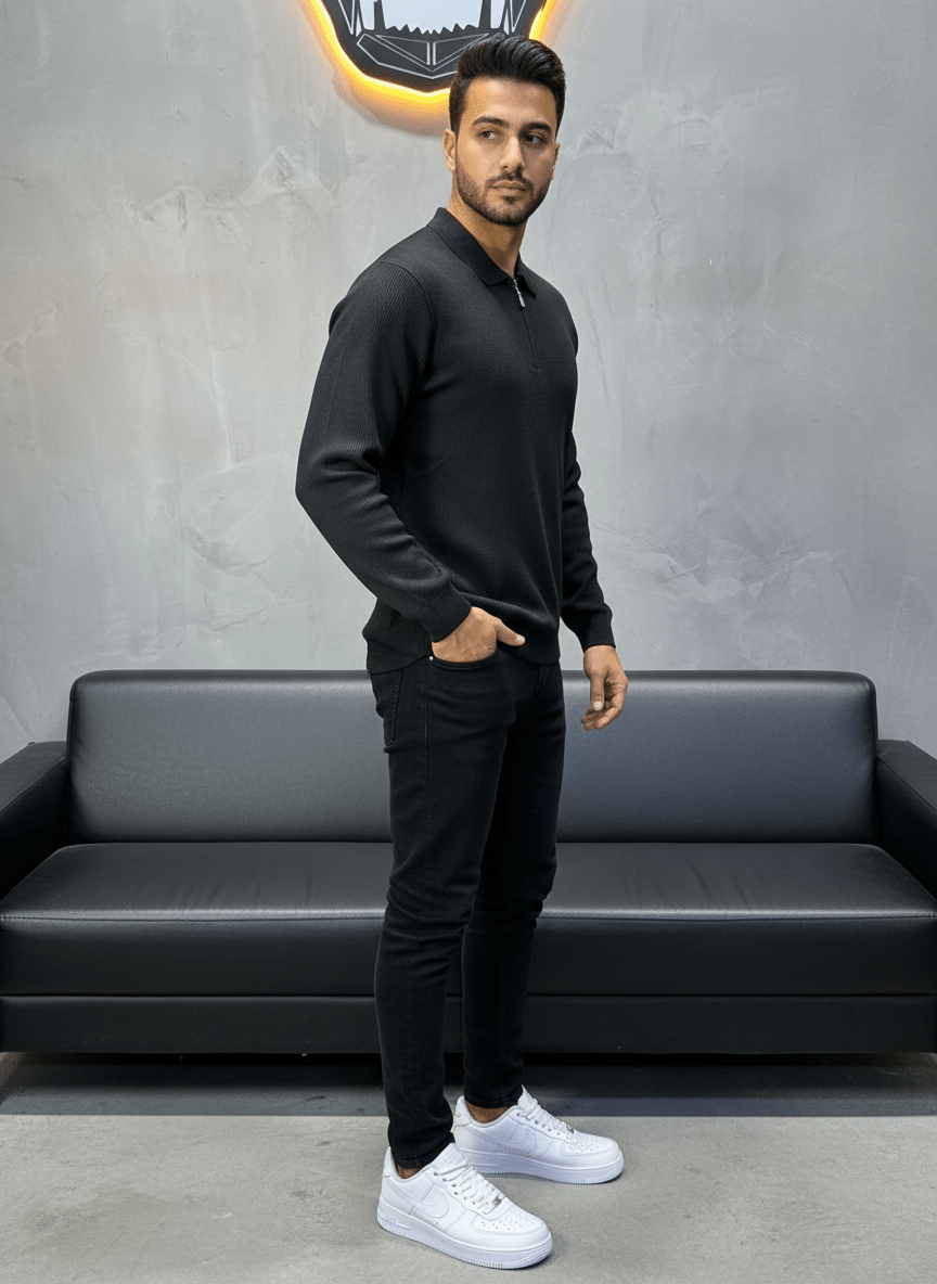 POLO TRIICOTE NOIRE 4100 - ZG PREMIUM