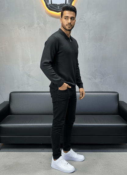 POLO TRIICOTE NOIRE 4100 - ZG PREMIUM