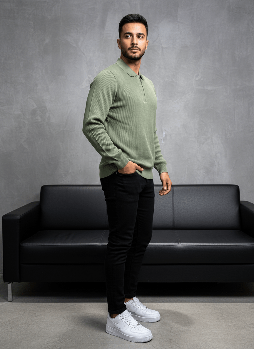 POLO TRIICOTE VERT 4100 - ZG PREMIUM