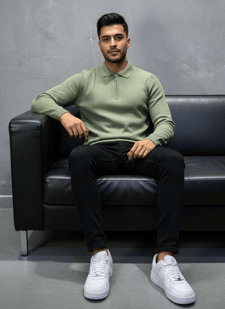 POLO TRIICOTE VERT 4100 - ZG PREMIUM