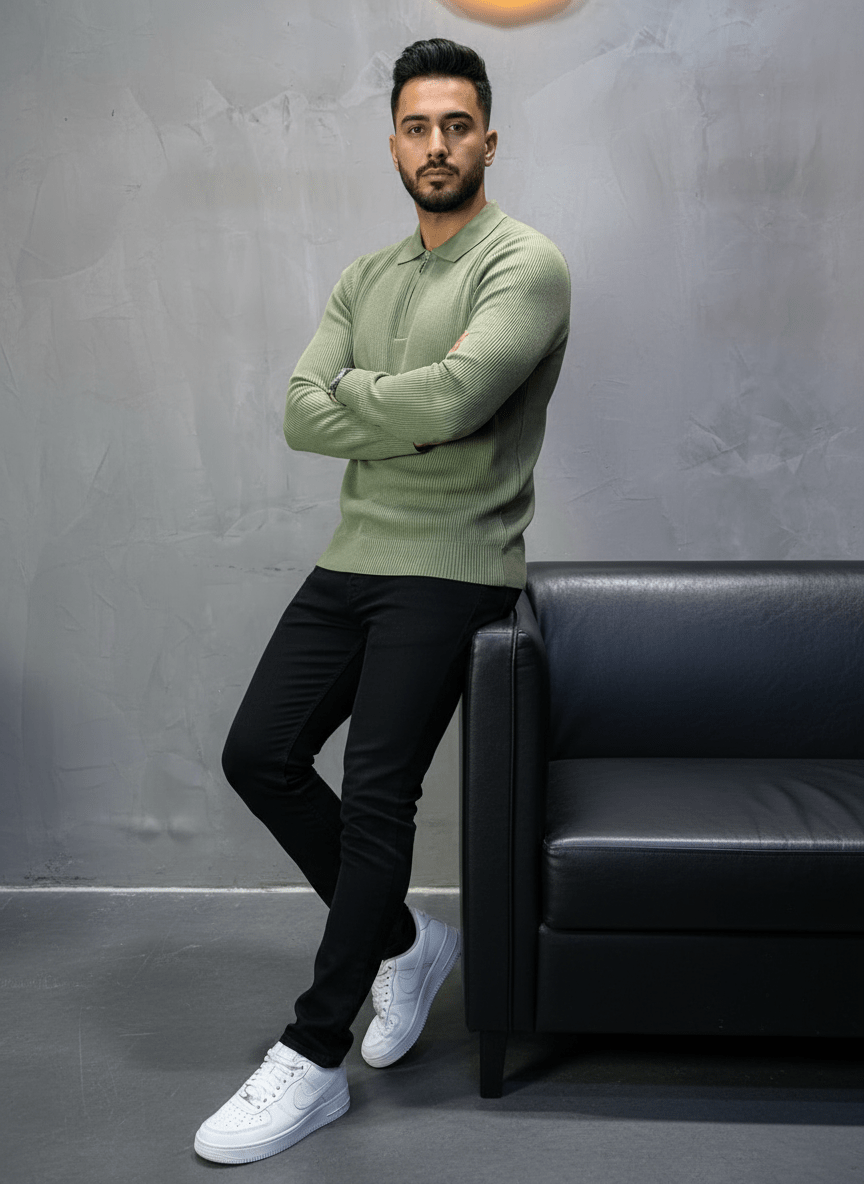 POLO TRIICOTE VERT 4100 - ZG PREMIUM