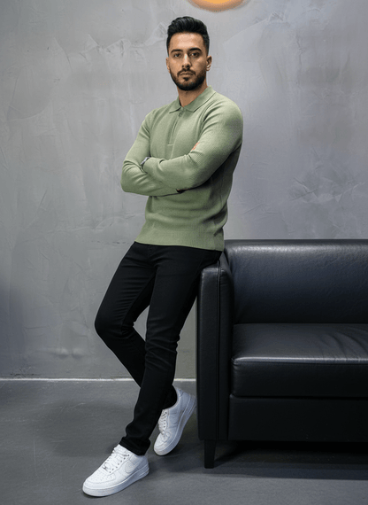 POLO TRIICOTE VERT 4100 - ZG PREMIUM