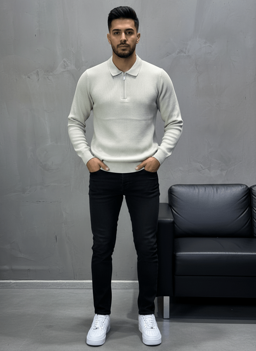 POLO TRIICOTE BEIGE 4100 - ZG PREMIUM