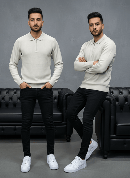 POLO TRIICOTE BEIGE 4100 - ZG PREMIUM