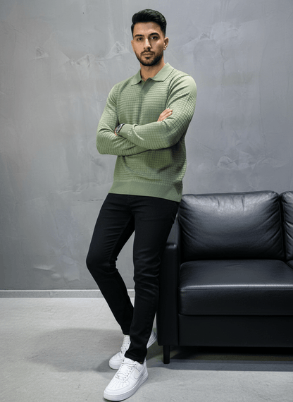 POLO TRIICOTE VERT 4034 - ZG PREMIUM