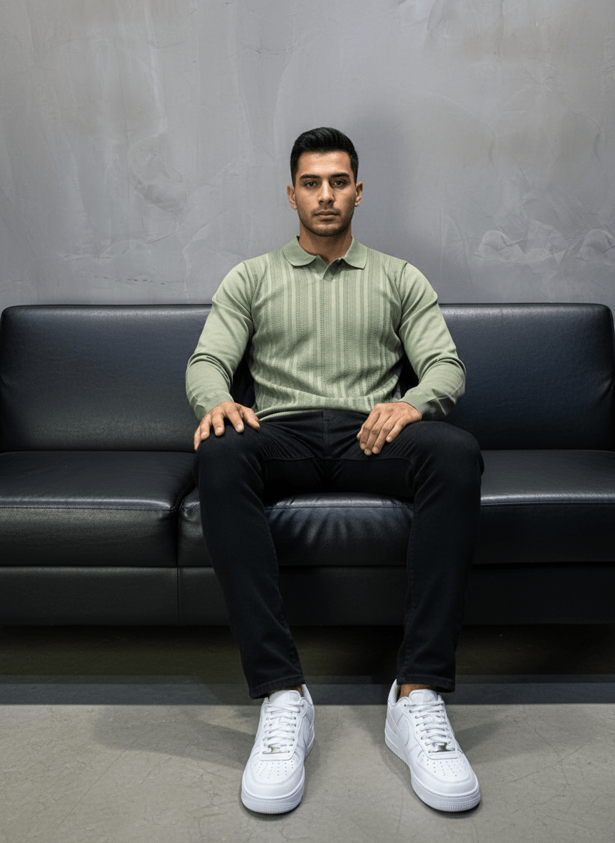 POLO TRIICOTE VERT 4018 - ZG PREMIUM