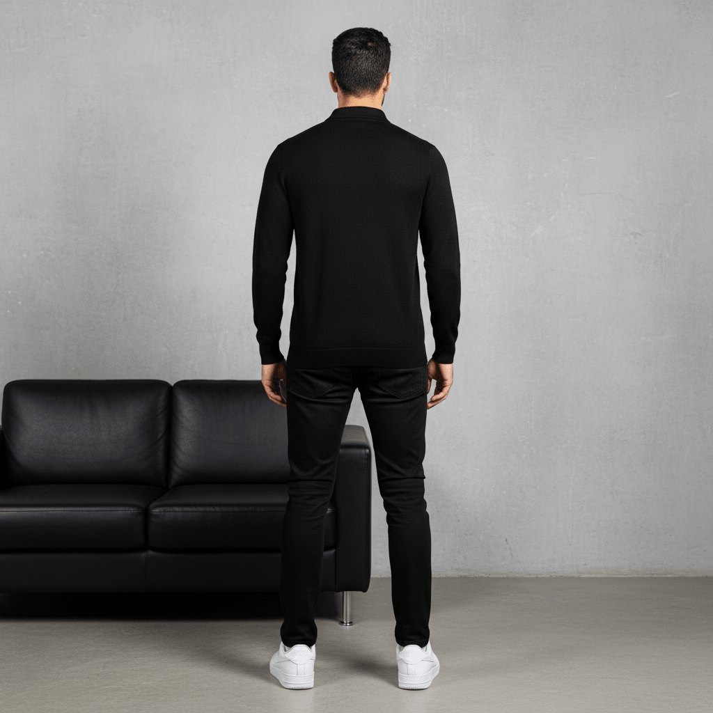 POLO TRIICOTE NOIRE 4018 - ZG PREMIUM