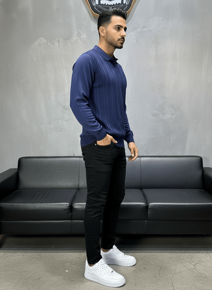 POLO TRIICOTE BLUE 4018 - ZG PREMIUM