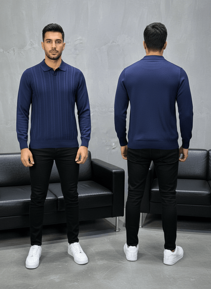 POLO TRIICOTE BLUE 4018 - ZG PREMIUM