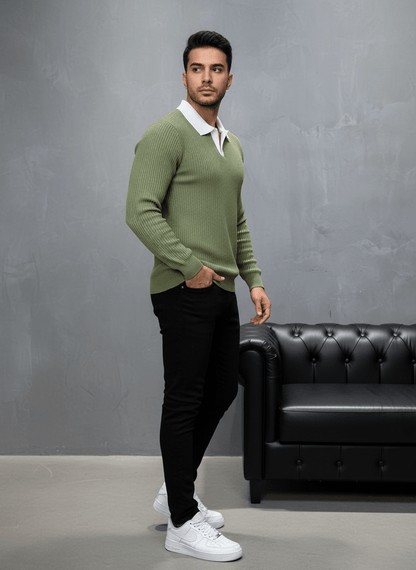 POLO TRIICOTE VERT 4026 - ZG PREMIUM