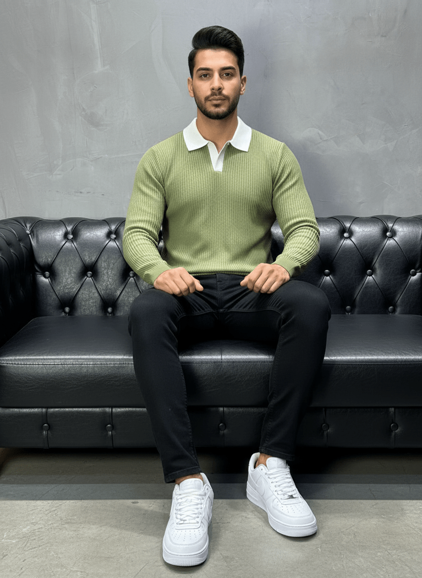 POLO TRIICOTE VERT 4026 - ZG PREMIUM