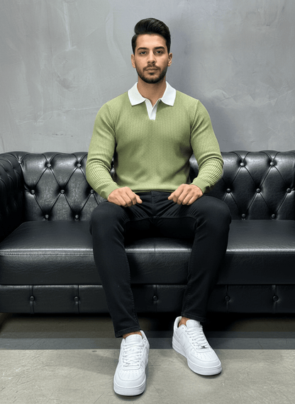 POLO TRIICOTE VERT 4026 - ZG PREMIUM