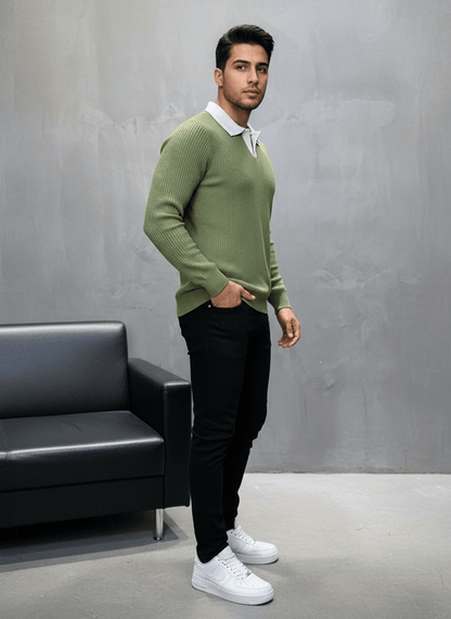 POLO TRIICOTE VERT 4026 - ZG PREMIUM