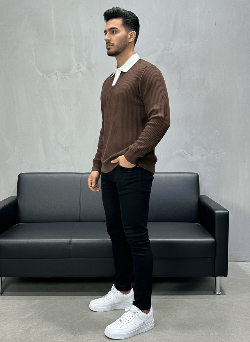 POLO TRIICOTE MARON 4026 - ZG PREMIUM