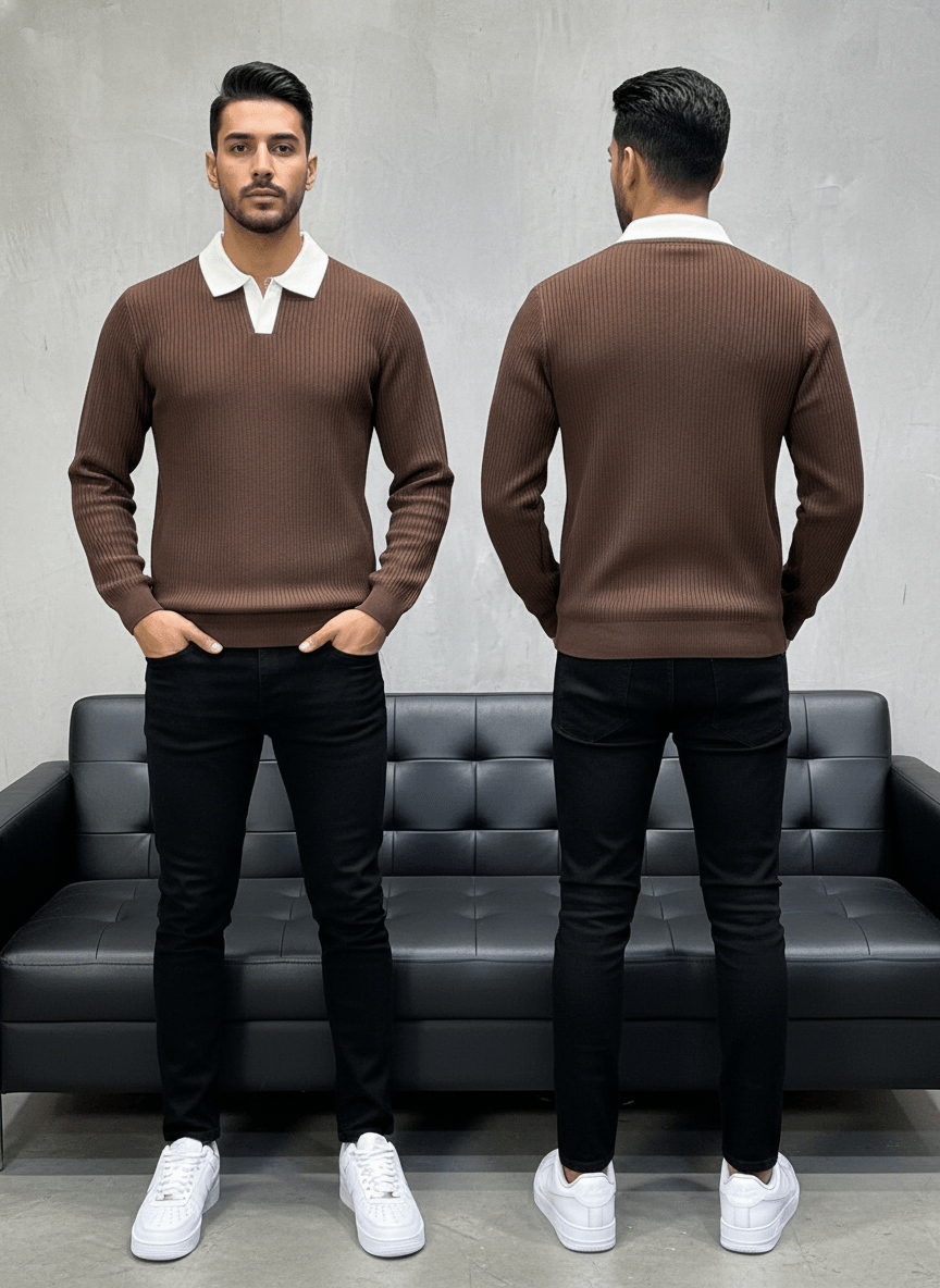 POLO TRIICOTE MARON 4026 - ZG PREMIUM