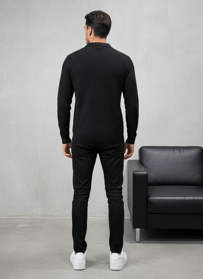 POLO TRIICOTE NOIRE 4011 - ZG PREMIUM