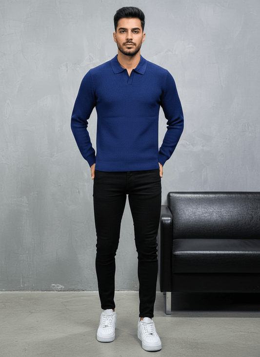POLO TRIICOTE BLUE 4011 - ZG PREMIUM