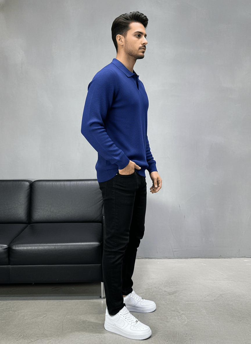 POLO TRIICOTE BLUE 4011 - ZG PREMIUM