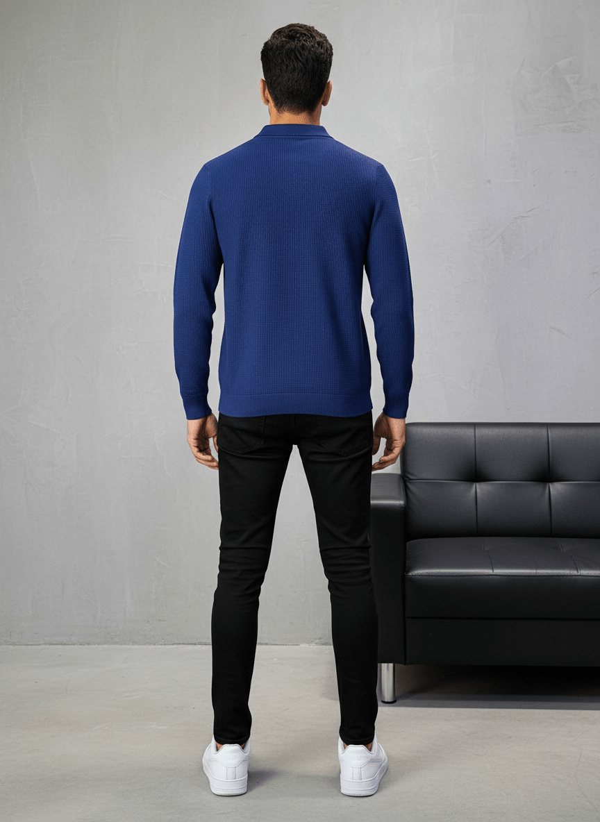 POLO TRIICOTE BLUE 4011 - ZG PREMIUM