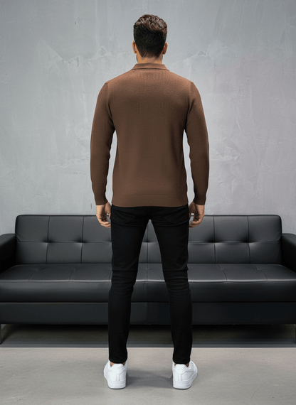 POLO TRICOTE MARON 5506 - ZG PREMIUM