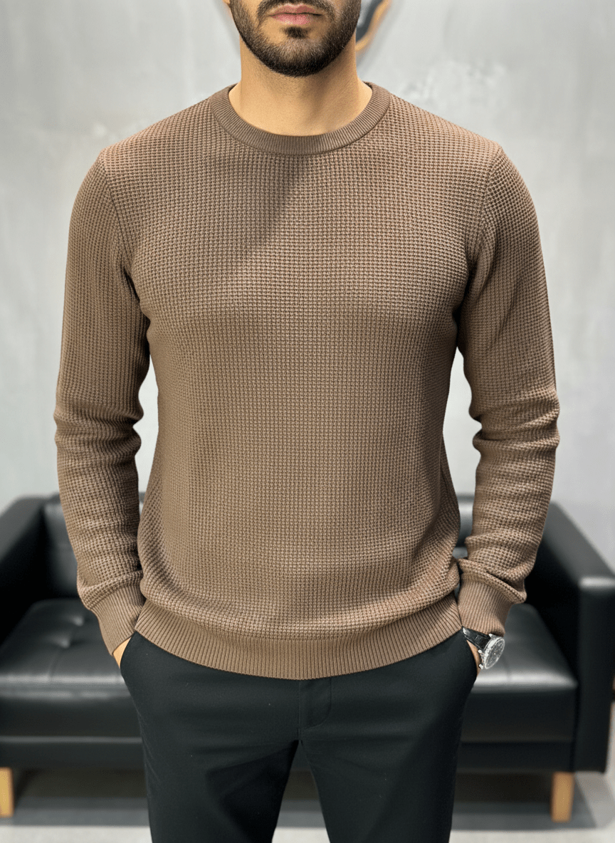 SWEAT TRICOTE MARON 4030 - ZG PREMIUM