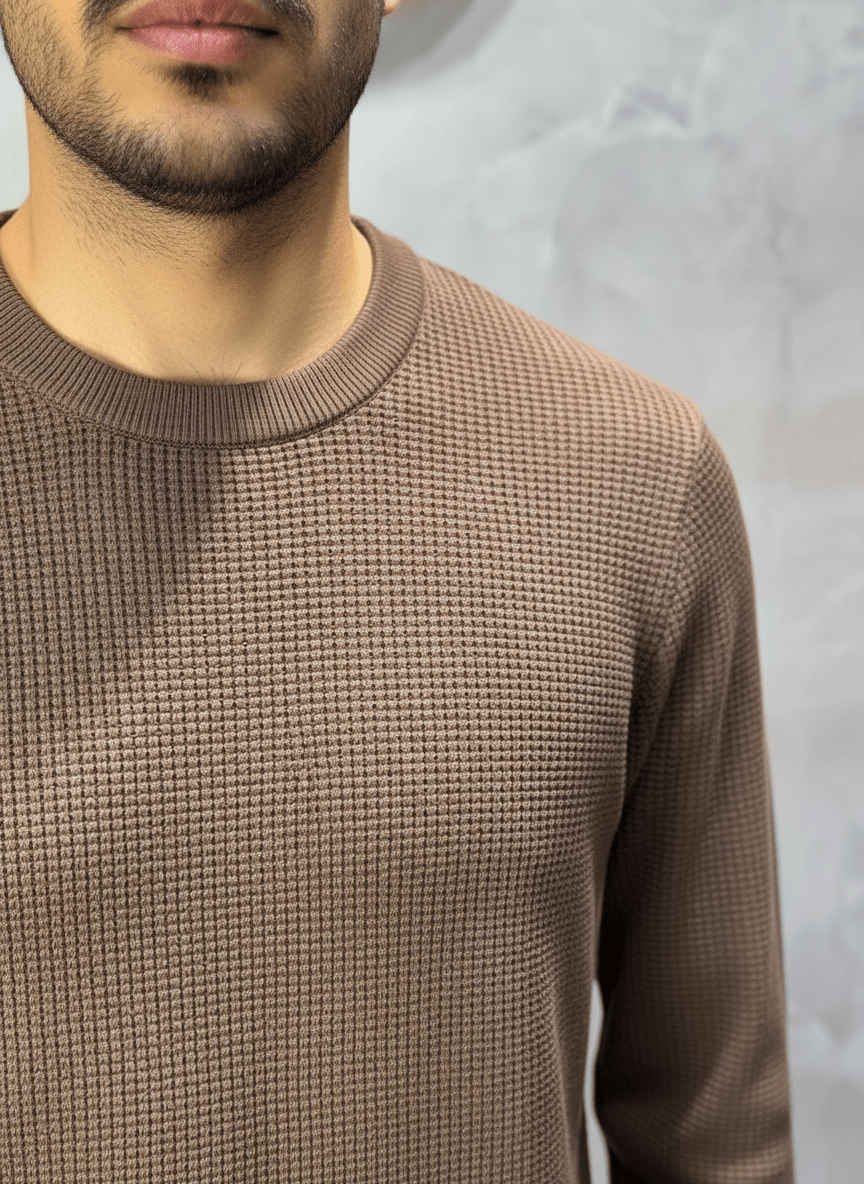 SWEAT TRICOTE MARON 4030 - ZG PREMIUM
