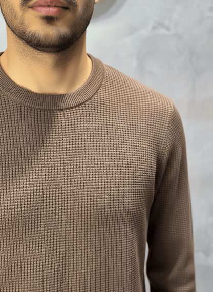 SWEAT TRICOTE MARON 4030 - ZG PREMIUM