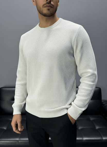 SWEAT TRICOTE BEIGE 4030 - ZG PREMIUM