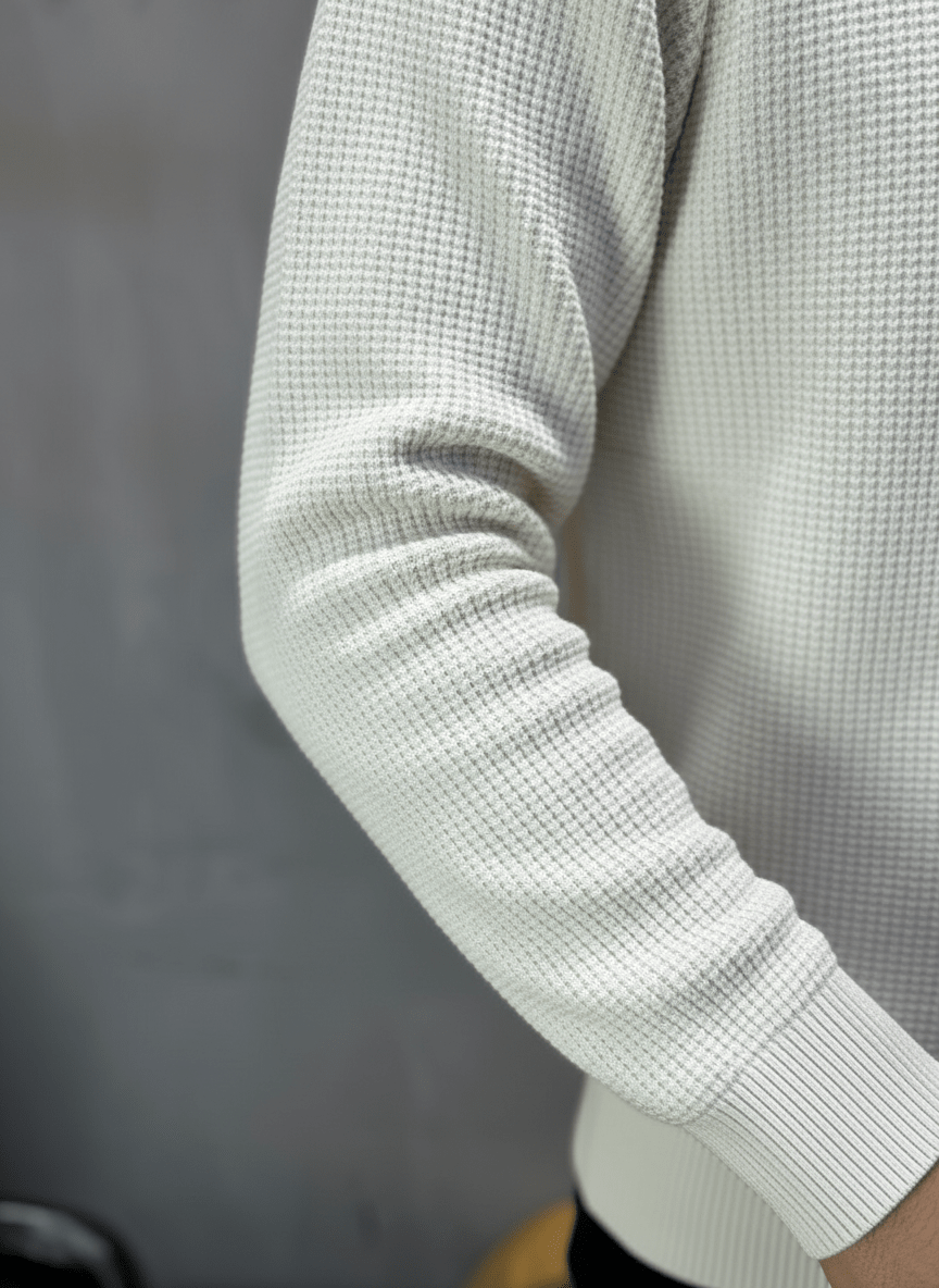 SWEAT TRICOTE BEIGE 4030 - ZG PREMIUM