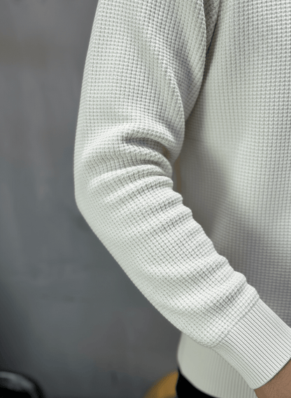 SWEAT TRICOTE BEIGE 4030 - ZG PREMIUM