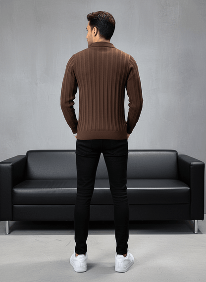 POLO TRICOTE MARON 5124 - ZG PREMIUM