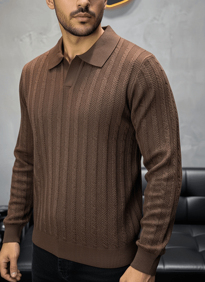 POLO TRICOTE MARON 5124 - ZG PREMIUM