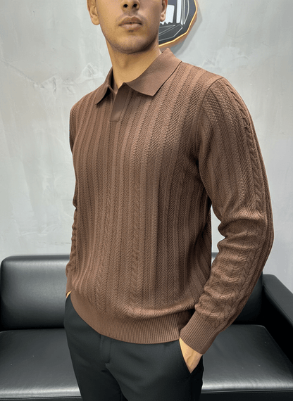 POLO TRICOTE MARON 5124 - ZG PREMIUM