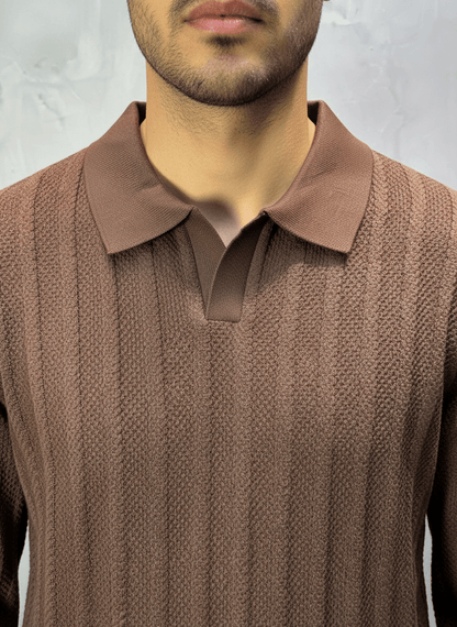 POLO TRICOTE MARON 5124 - ZG PREMIUM