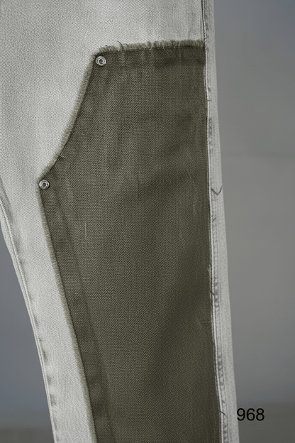 JEANS BAGGY OLIVE B9668 - ZG PREMIUM