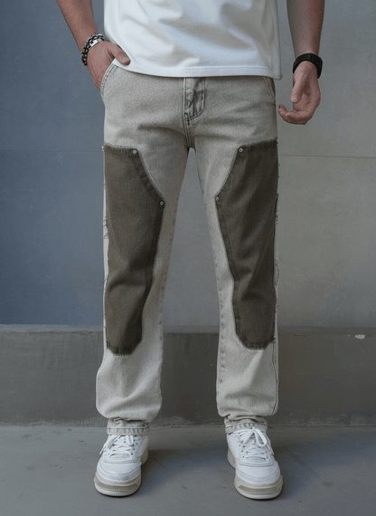 JEANS BAGGY OLIVE B9668 - ZG PREMIUM